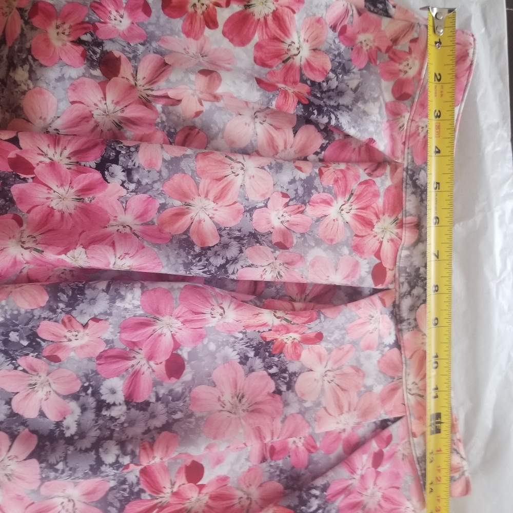 Bethany Mota Floral Skater Skirt - Picture 6 of 7